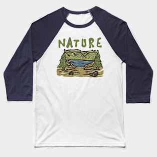 Nature - Explore Baseball T-Shirt